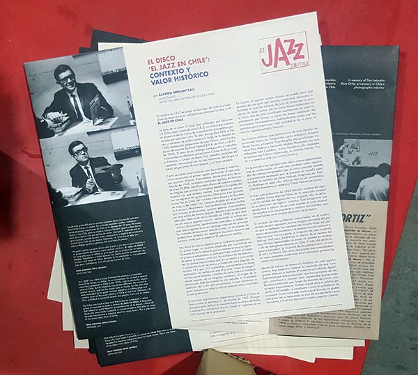 Monophone Records reedita EL JAZZ EN CHILE